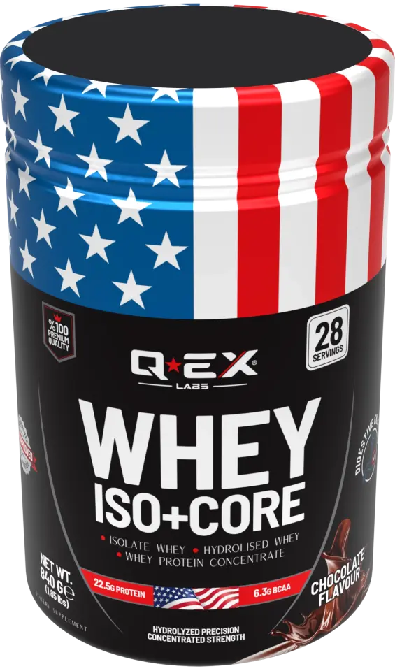 Qex Labs Iso+Core Whey Protein 840 Gr