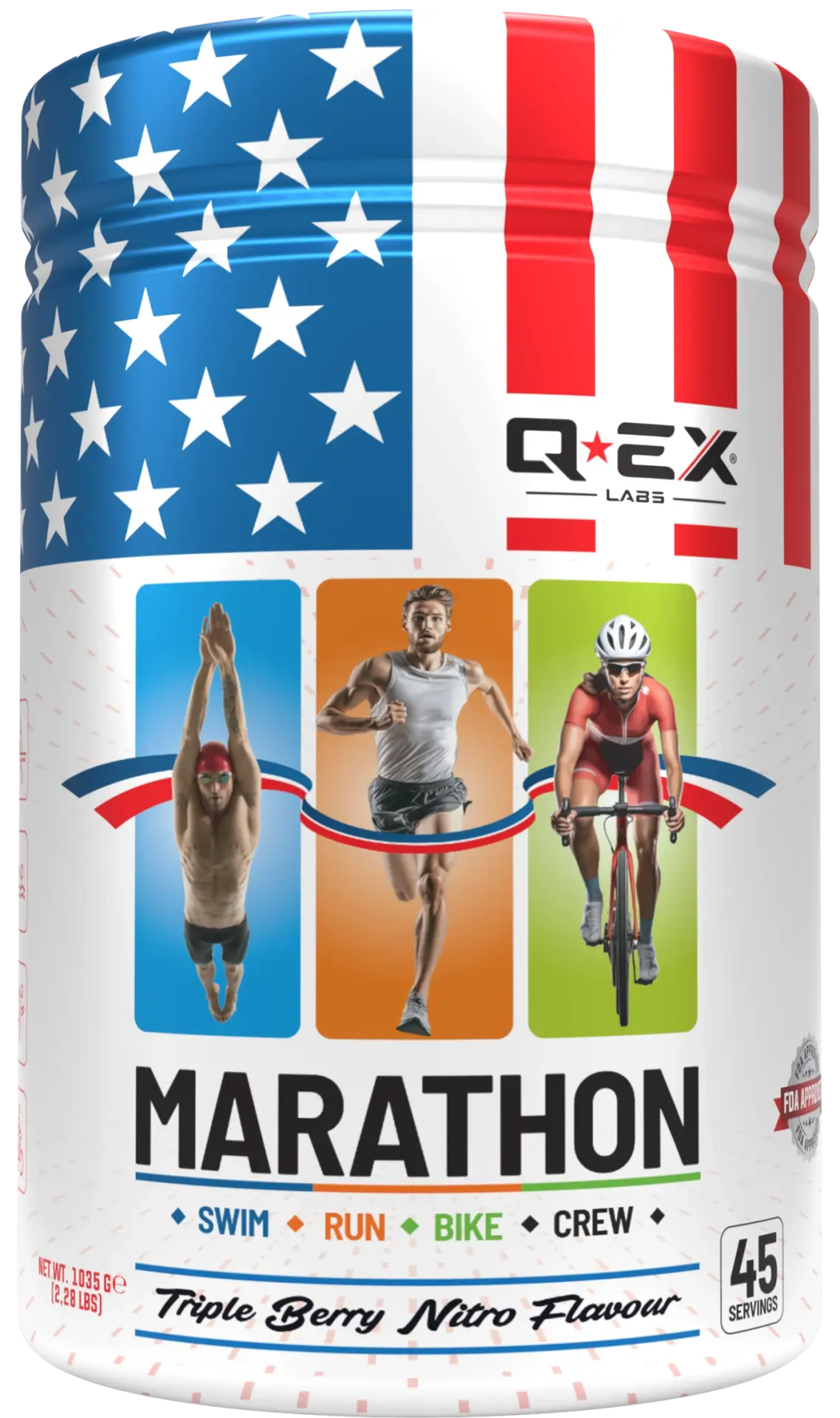 Qex Labs Marathon 1035 gr 45 Servis