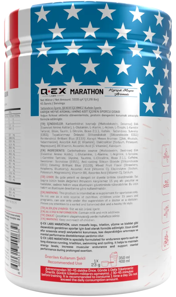 Qex Labs Marathon 1035 gr 45 Servis