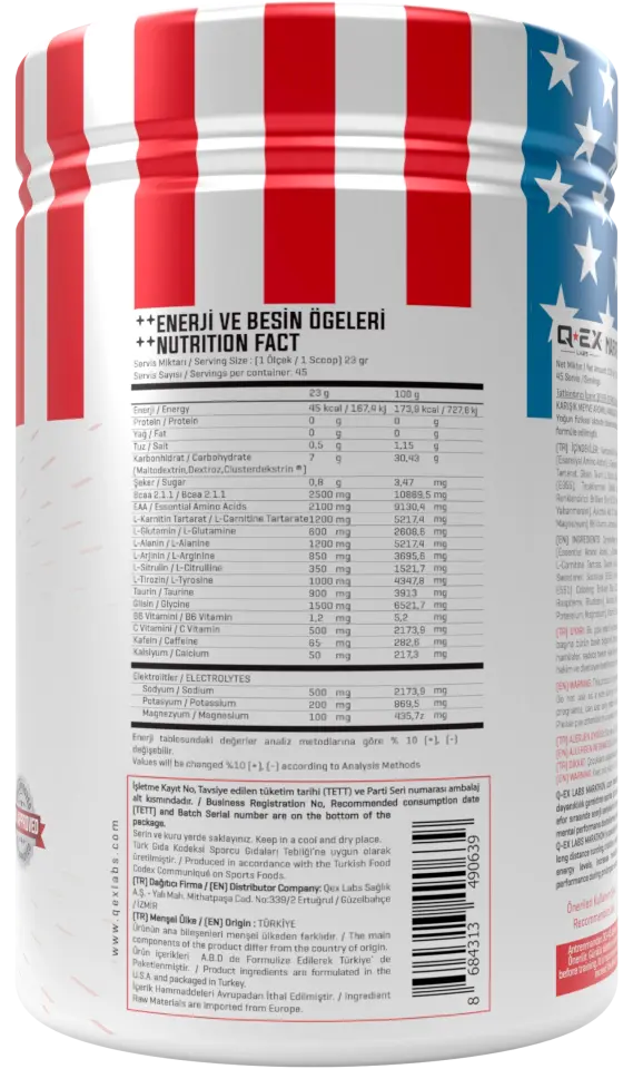 Qex Labs Marathon 1035 gr 45 Servis