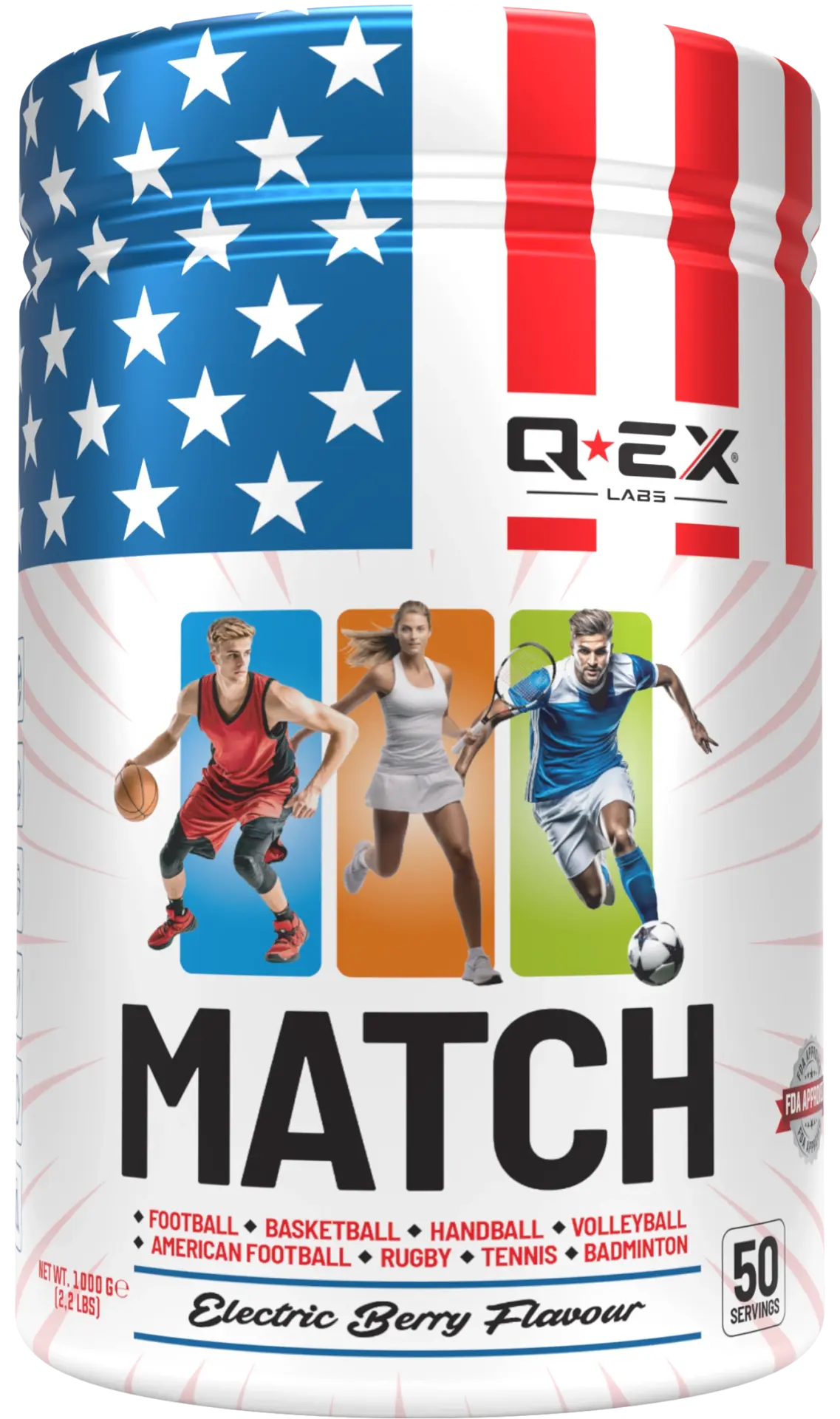 Qex Labs Match 1000 Gr 50 Servis