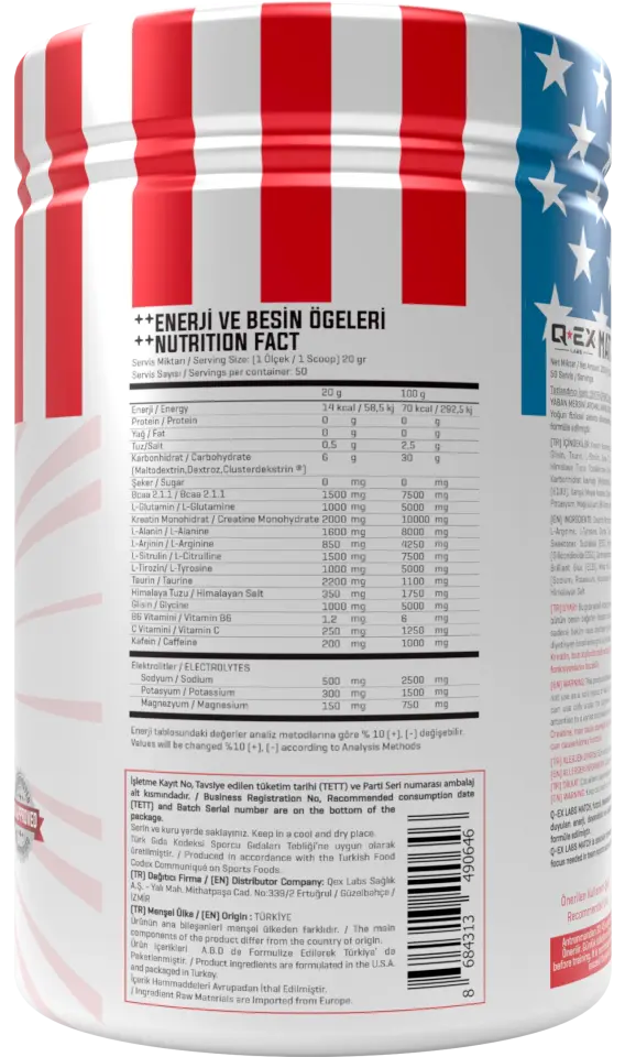 Qex Labs Match 1000 Gr 50 Servis