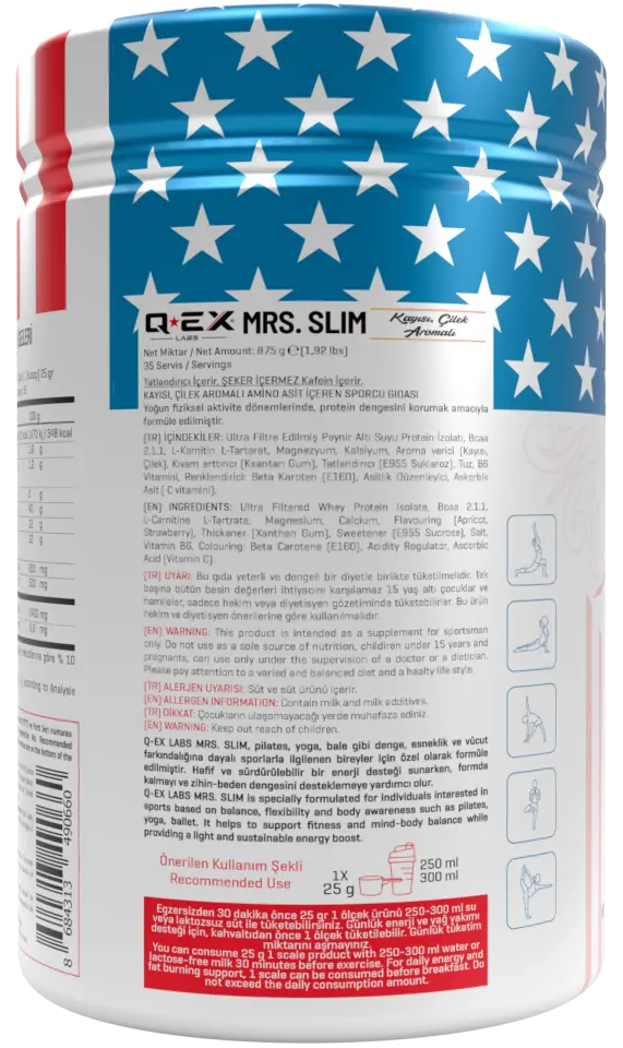 Qex Labs Mrs.Slim 875 Gr 35 Servis