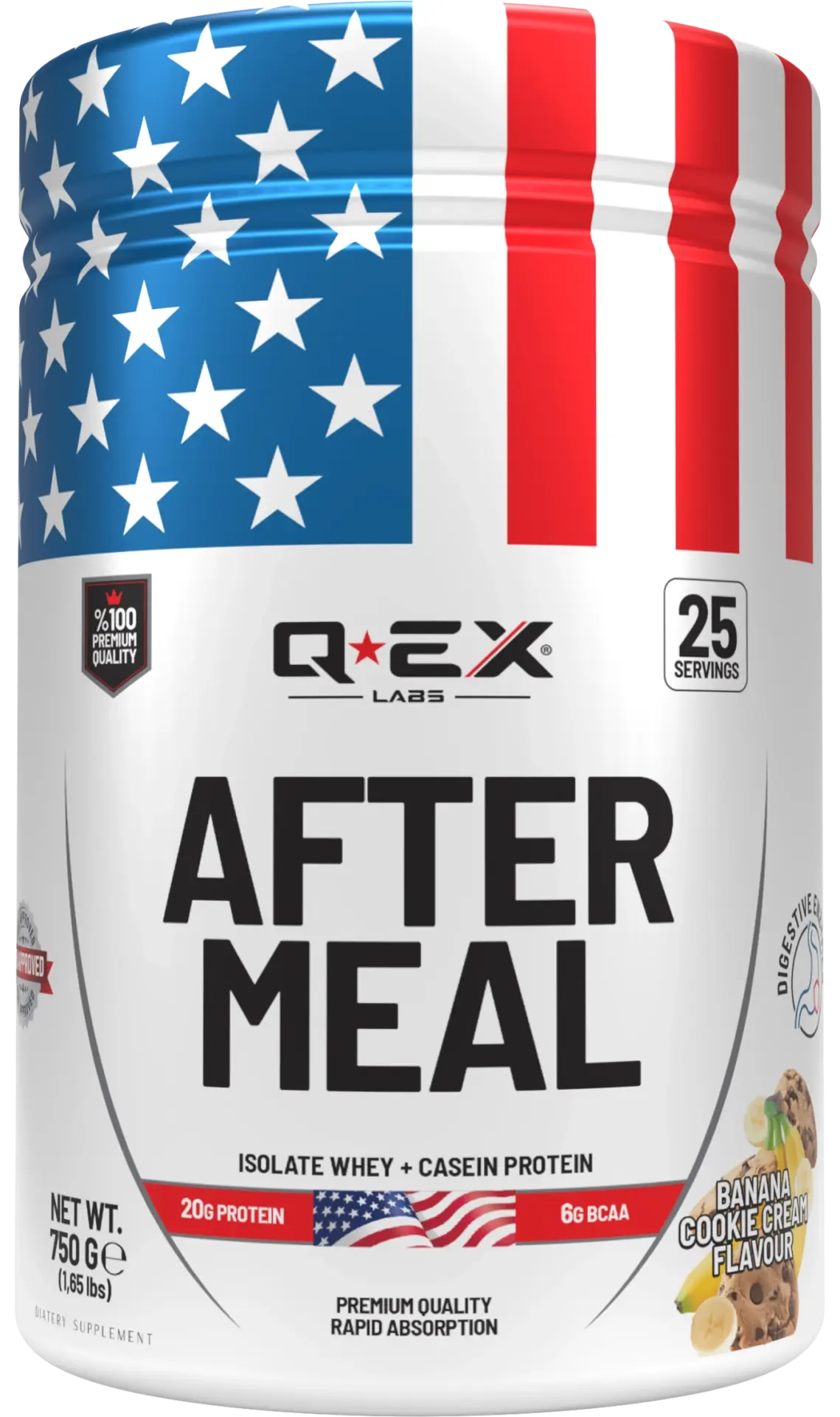 Qex Labs After Meal 750 gr 25 Servis