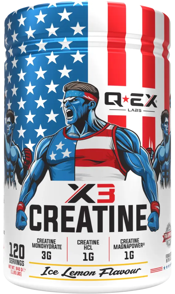 Qex Labs Creatine X3 840 Gr 120 Servis