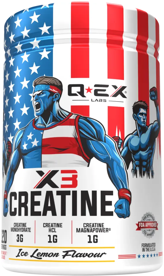 Qex Labs Creatine X3 840 Gr 120 Servis