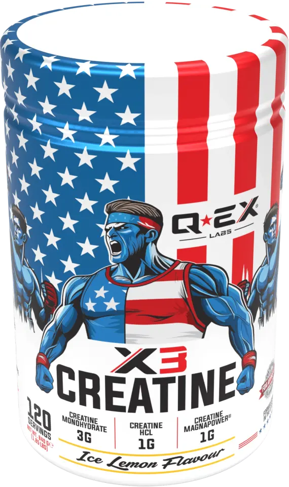 Qex Labs Creatine X3 840 Gr 120 Servis