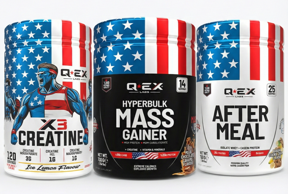 Q-EX LABS KİLO ALIMI DESTEK KOMBİNASYONU